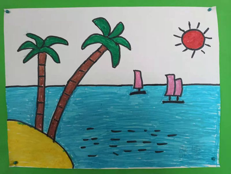 桓仁县东关小学·一年二班·绘画作品_学生才艺_学生频道_本溪市教育